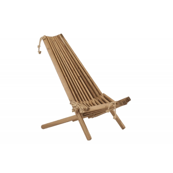 Fotel EcoChair Ecofurn Jesion Brązowy