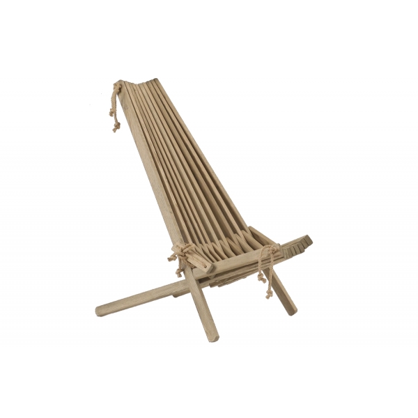 Fotel EcoChair Ecofurn Jesion Szary