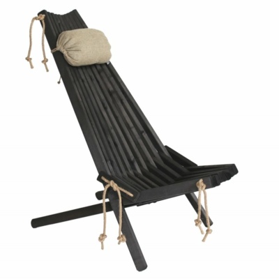 Fotel EcoChair Ecofurn Olcha Czarny