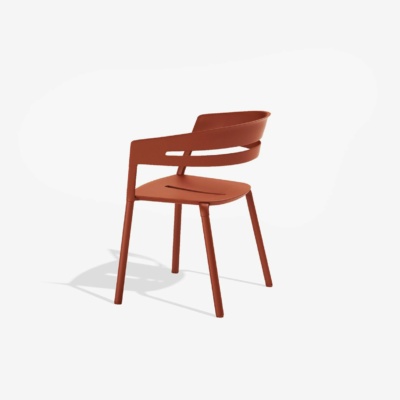 Krzesło Ria w kolorze Terracotta