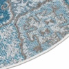 Okrągły dywan zewnętrzny - Brighton Blue - niebieski