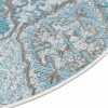 Okrągły dywan zewnętrzny - Brighton Turquoise
