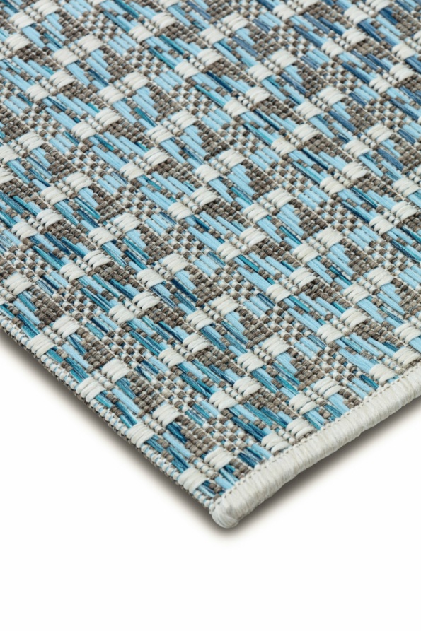 Dywan outdoor Sienna w kolorze Blue - niebieskim