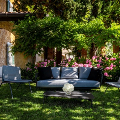 Sofa Aikana oraz fotele Zebra