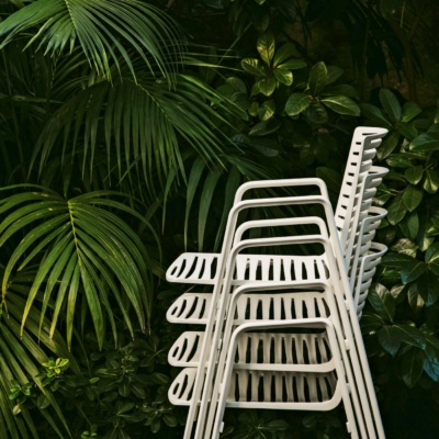 Aluminiowe krzesło ogrodowe z podłokietnikami - Zebra Fast SPA