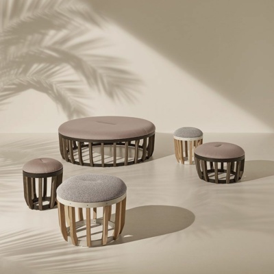 Pufy ogrodowe Swing Ethimo