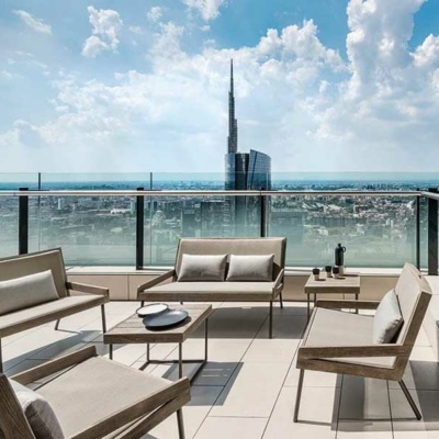 Allaperto Urban Ethimo - sofa ogrodowa