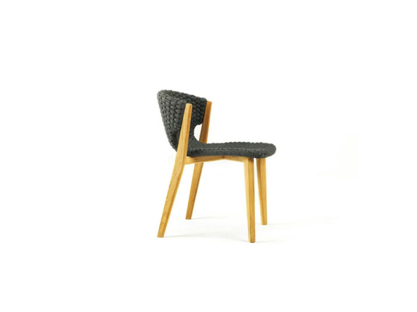 Krzesło ogrodowe Knit Ethimo - bez podłokietników