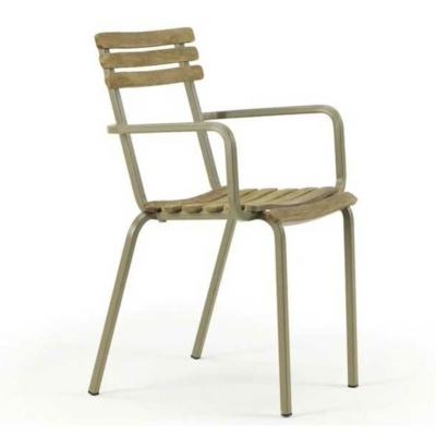 Ethimo Laren - krzesło ogrodowe z podłokietnikami
