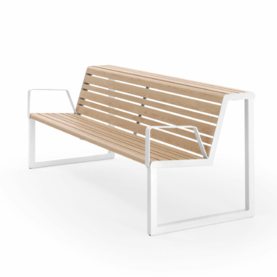 H24_ławka z oparciem urbantime