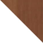 Dark oak wood effect+white