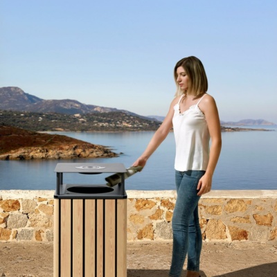 H24 Urbantime kosz na śmieci