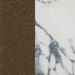 41/35 Indian Brown/Statuario White