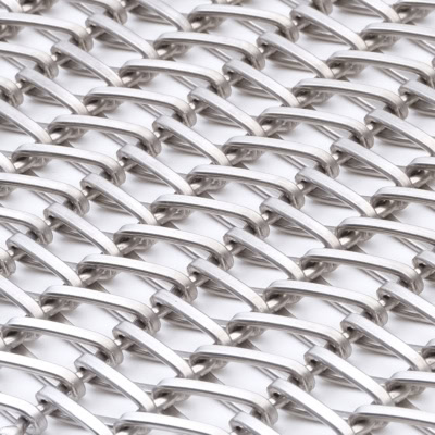 Golf Sierra Flat Wire – architektoniczna siatka ze stali nierdzewnej - Twentinox