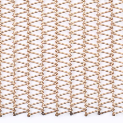 Golf Sierra – architektoniczna siatka z brązu fosforowego - Twentinox