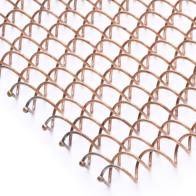 Sierra Papa – architektoniczna siatka z czerwonej miedzi - Twentinox