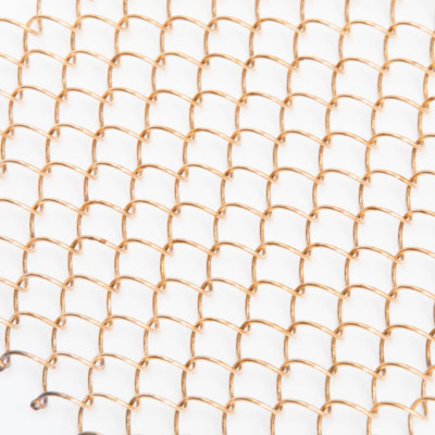 Sierra Papa – architektoniczna siatka z mosiądzu - Twentinox