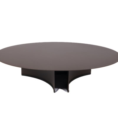 Stolik Dolly Aluminium Table Ø 100 cm – Roolf-Living