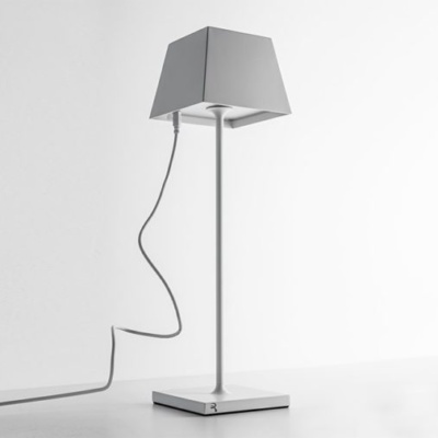 Lampa przenośna Siesta - szara | Rossini Illuminazione | outlet